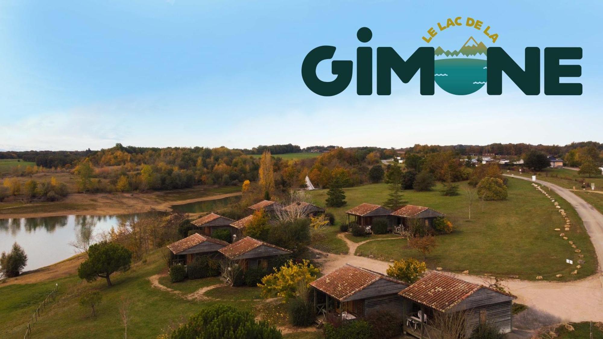 Les Chalets Du Lac De La Gimone Saint-Blancard Exterior foto